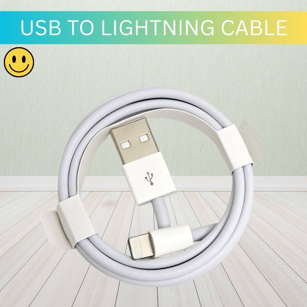 SACRO Lightning Cable 1 m USB A to Lightning Cable Fast Charger Compatible for iphone 11/12/13/14 proQ68