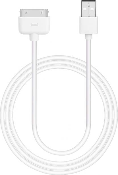 SANNO WORLD Lightning Cable 2.1 A 1 m PVC Long-Lasting 30-Pin USB Cord for iPhone 4/4S Charging