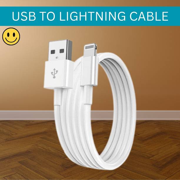 SACRO Lightning Cable 1 m USB A to Lightning Cable Fast Charger Compatible for iphone 11/12/13/14 proQ361