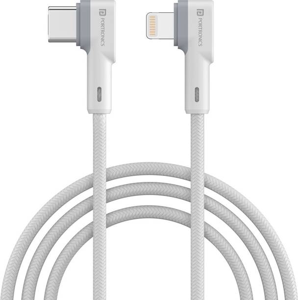 Portronics Lightning Cable 3 A 1.2 m POR 1439