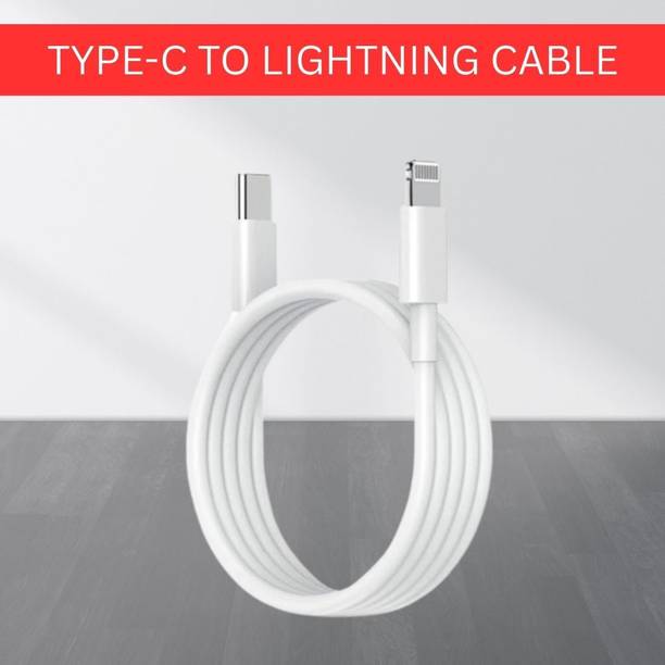 SACRO Lightning Cable 1 m USB C to (Lightning Cable) Mobile Charger Cable for iPhone14/13/12/11 SeriesD335
