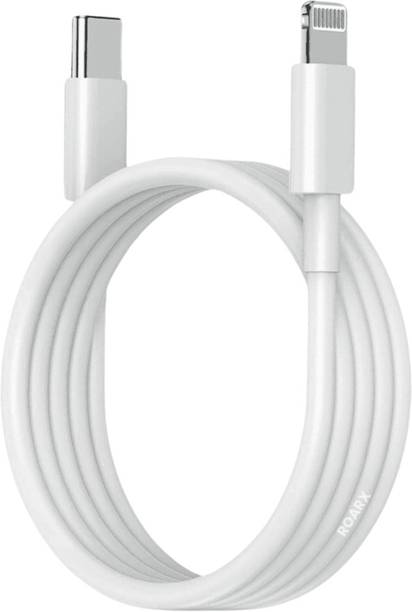 RoarX Lightning Cable 3 A 1 m Fast Charging USB Cable Compatible with i-Phone