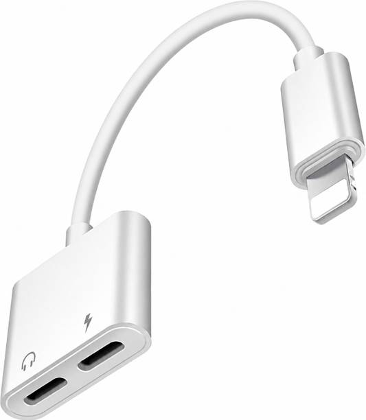 Velmi Lightning Cable 0.05 m Original Dual Lightnlng headphone jack Splitter 2 In 1 Adapter