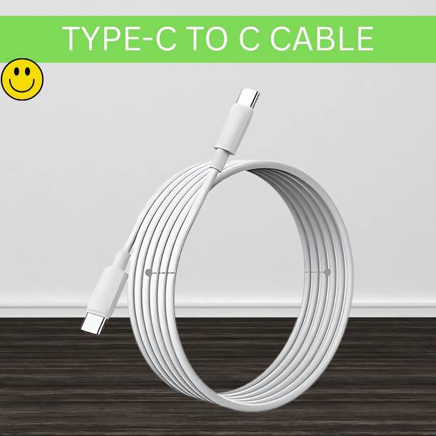 SACRO Lightning Cable 1 m Type C To Type C Charging Cable Compatible With Type C Mobile & Other DiviceY477