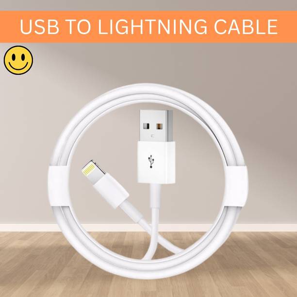 SACRO Lightning Cable 1 m USB A to Lightning Cable Fast Charger Compatible for iphone 11/12/13/14 proQ260