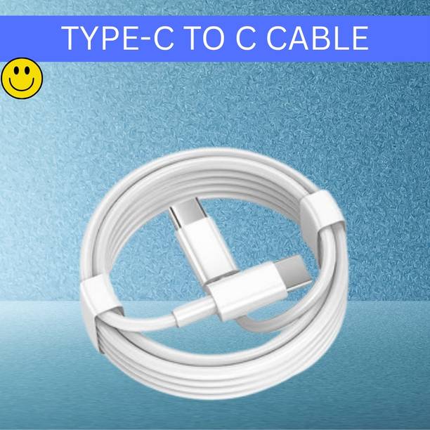SACRO Lightning Cable 1 m Type C To Type C Charging Cable Compatible With Type C Mobile & Other DiviceT164