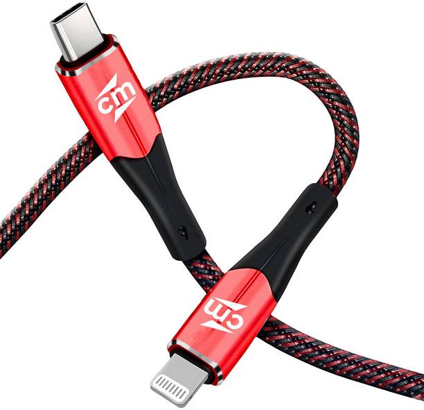 Callmate Lightning Cable 3 A 1 m 60W PD Type-C to Lightning Fast Charging Cable, 480Mbps Data Transfer (1M)