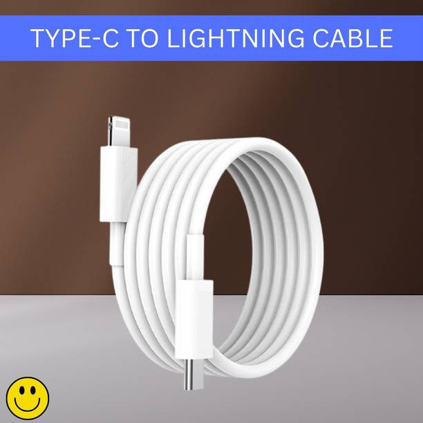 SACRO Lightning Cable 1 m USB C to Lightning Cable Mobile Charger Cable for iPhone Series 14/13/12/11X476