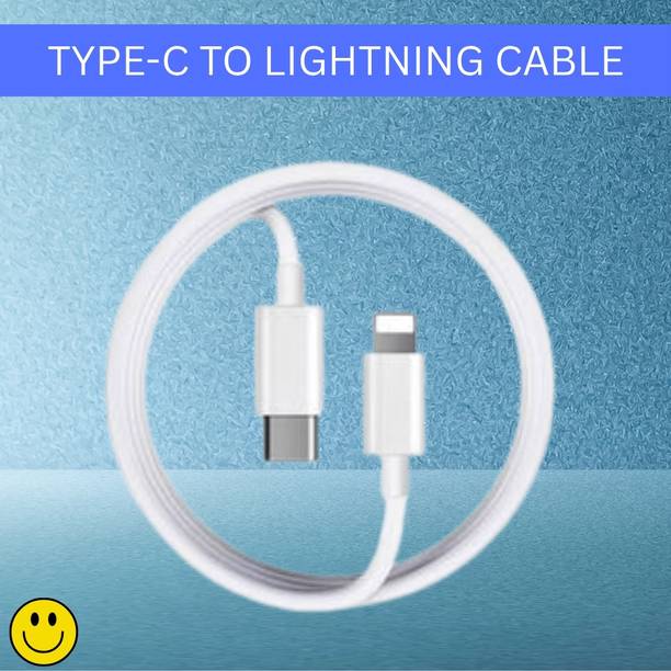 SACRO Lightning Cable 1 m USB C to Lightning Cable Mobile Charger Cable for iPhone Series 14/13/12/11X458