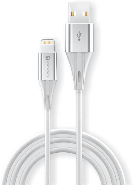 Portronics Lightning Cable 3 A 1 m Konnect B+