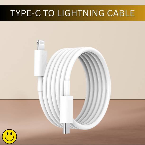 SACRO Lightning Cable 1 m USB C to Lightning Cable Mobile Charger Cable for iPhone Series 14/13/12/11Z493