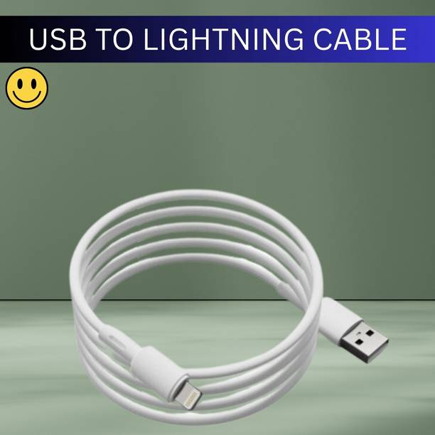 SACRO Lightning Cable 1 m USB A to Lightning Cable Fast Charger Compatible for iphone 11/12/13/14 proQ143