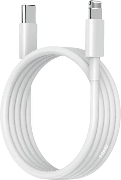 RoarX Lightning Cable 3 A 1 m Type - C to Lightning Cable Compatible For Ap-ple Certified (Mfi) Sync & Charge Cable