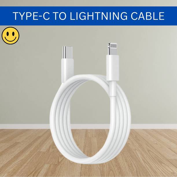 SACRO Lightning Cable 1 m USB C to Lightning Cable Mobile Charger Cable for iPhone 14/13/12/Xr/SeriesB212