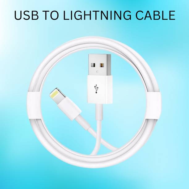 SACRO Lightning Cable 1 m USB A to Lightning Cable Fast Charger Compatible for iphone 11/12/13/14 proD435