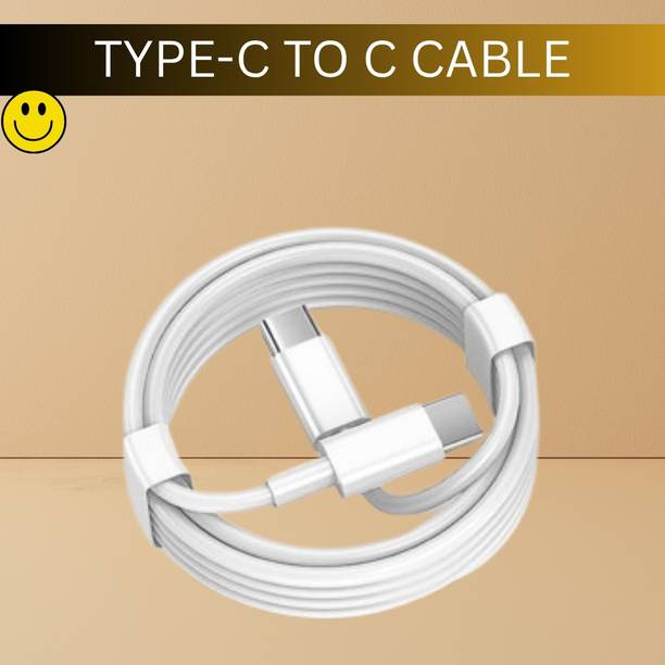 SACRO Lightning Cable 1 m Type C To Type C Charging Cable Compatible With Type C Mobile & Other DiviceY288
