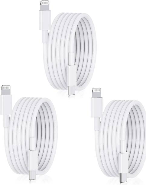 DR VAKU Lightning Cable 1 m USB C to Lightning Cable Fast Charging