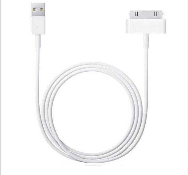 SANNO WORLD Lightning Cable 1.2 m 30-Pin Male To USB 2.0 Standard A Data Sync Charging Cable Wire Cord for 3G/3GS/4/4s/iPad 1/2/3, iPod Nano 5th/6th Gen and iPod Touch 3rd/4th Gen