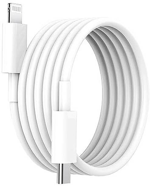 Auxiliary Lightning Cable 6 A 1 m Original quality Phone 6/6S/7/7+/8/8+/10/11/12/13, iPad Air/Mini, iPod, and iOS Devices, White,
