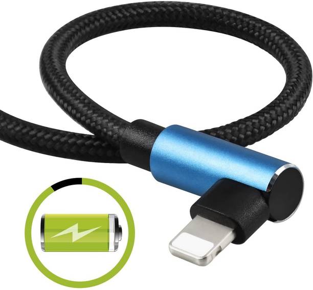 Tobo Lightning Cable 1.2 m Compatible with iPhone 13 12 Pro Max 11 Pro Xr Xs Max 10 8 iPhone Charger Cable Right Angle Lighting Cable 90 Degree Charger TD-269TC