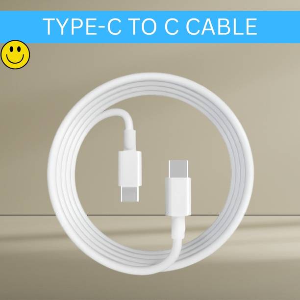 SACRO Lightning Cable 1 m Type C To Type C Charging Cable Compatible With Type C Mobile & Other DiviceT56