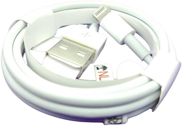 NUKAICHAU Lightning Cable 3.6 A 1.14 m Copper Braiding White Lightning Cable