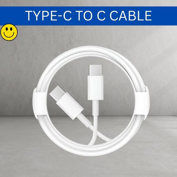 SACRO Lightning Cable 1 m Type C To Type C Charging Cable Compatible With Type C Mobile & Other DiviceT485