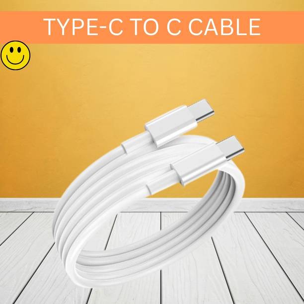 SACRO Lightning Cable 1 m Type C To Type C Charging Cable Compatible With Type C Mobile & Other DiviceY36