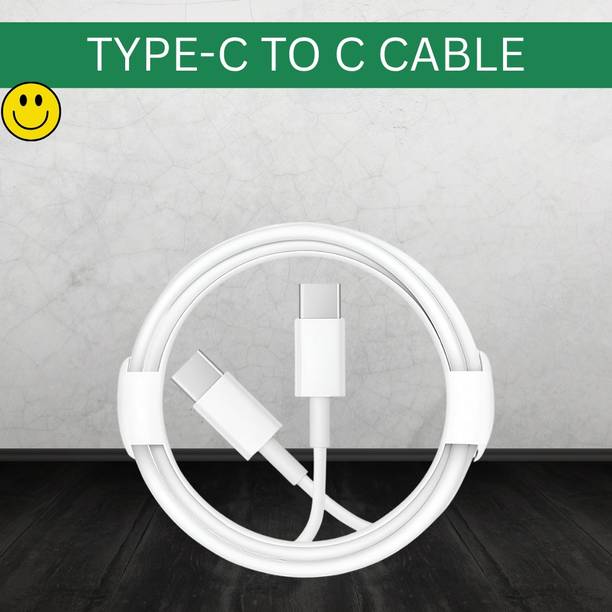 SACRO Lightning Cable 1 m Type C To Type C Charging Cable Compatible With Type C Mobile & Other DiviceY345