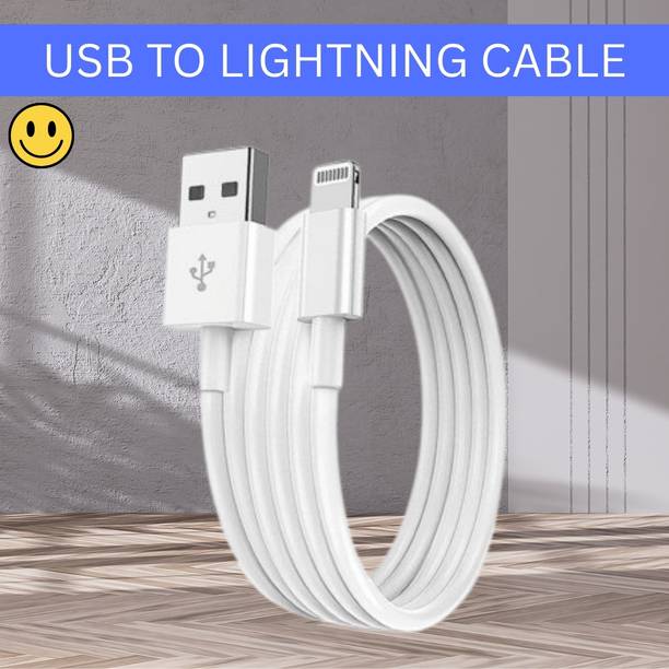 SACRO Lightning Cable 1 m USB A to Lightning Cable Fast Charger Compatible for iphone 11/12/13/14 proQ11