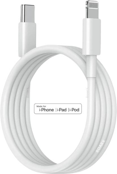 RoarX Lightning Cable 1 m 20 Watt Original type c to cable for all phones