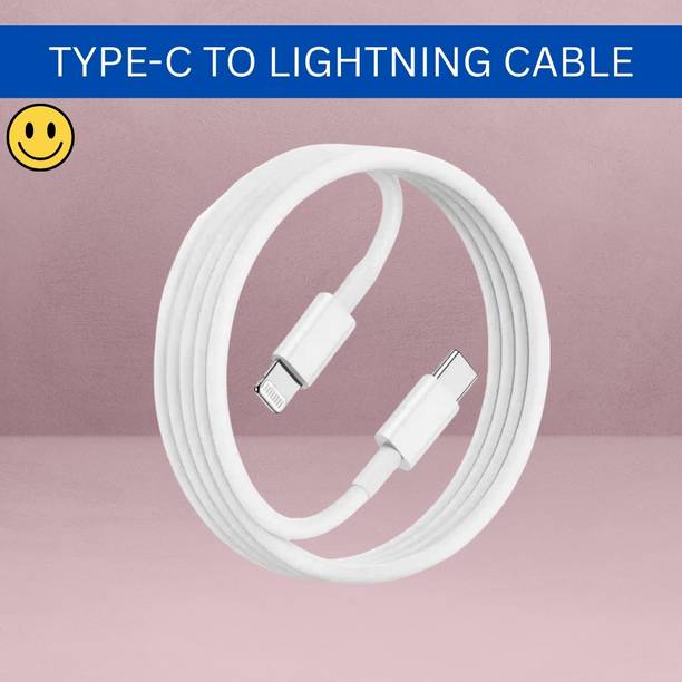 SACRO Lightning Cable 1 m USB C to Lightning Cable Mobile Charger Cable for iPhone 14/13/12/Xr/SeriesV247