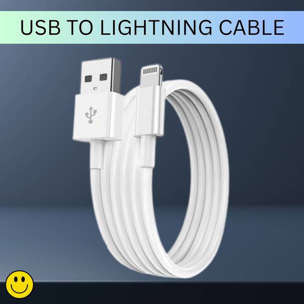 SACRO Lightning Cable 1 m USB A to Lightning Cable, Charger Cable Compatible for iphone 11/12/13/14proA10