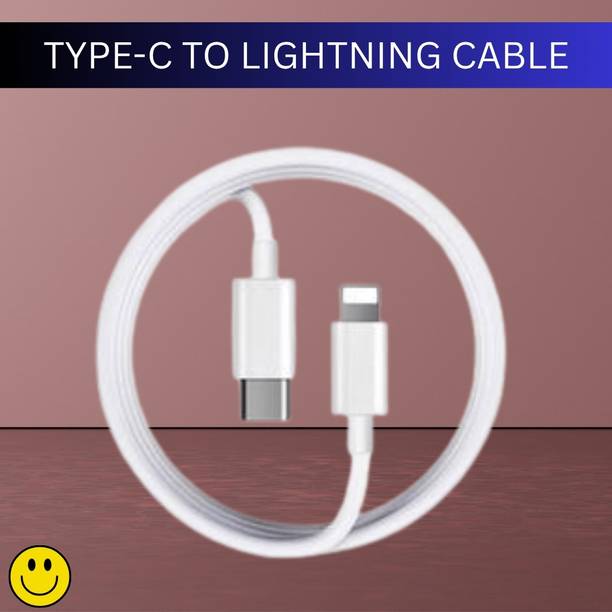 SACRO Lightning Cable 1 m USB C to Lightning Cable Mobile Charger Cable for iPhone Series 14/13/12/11C387