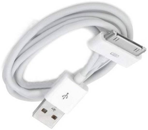 SANNO WORLD Lightning Cable 2.1 A 1 m PVC 30-Pin to USB Charging & Data Cable for Apple iPhone 4