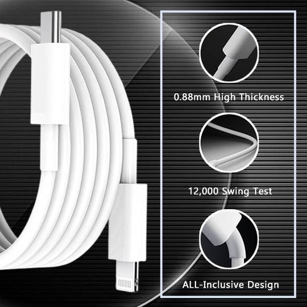 Safa Lightning Cable 3 A 1 m 20W-3A SuperFast Type-C To Lightning Charging Cable