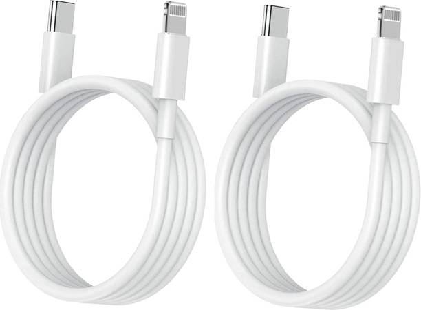 EYNK Lightning Cable 6 A 1 m Original quality (Pack of 2)20 W PD Fast Charging USB C