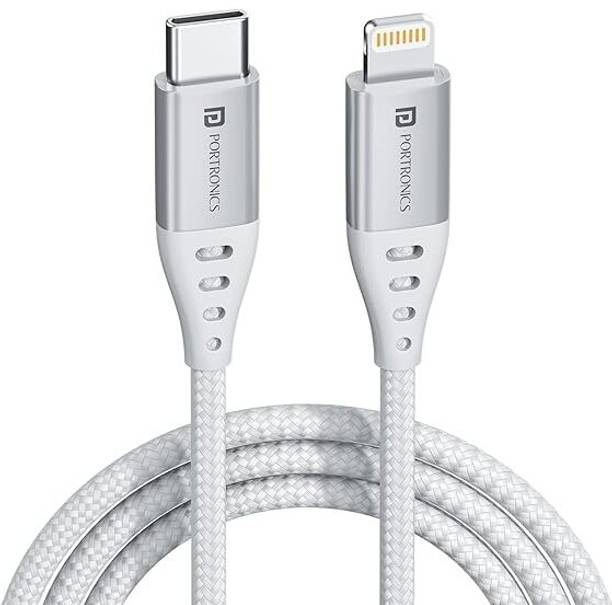 Portronics Lightning Cable 1 m POR 1649