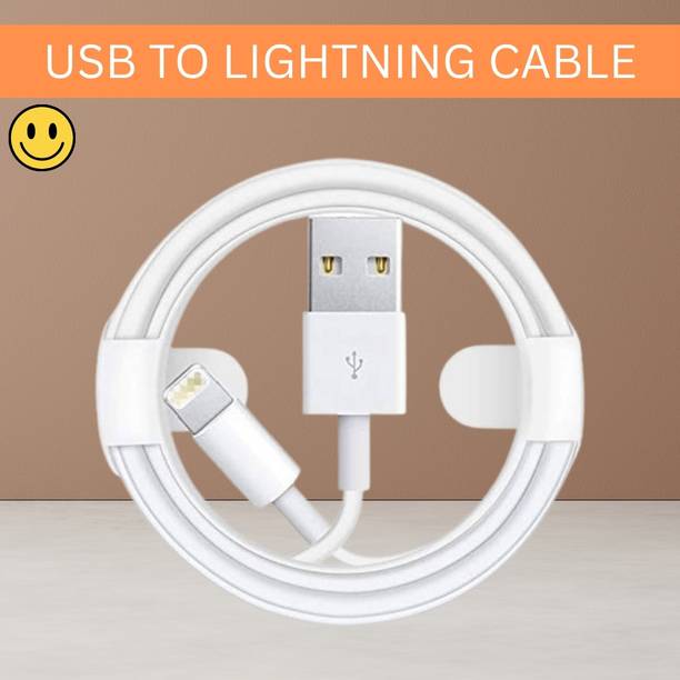 SACRO Lightning Cable 1 m USB A to Lightning Cable Fast Charger Compatible for iphone 11/12/13/14 proQ111