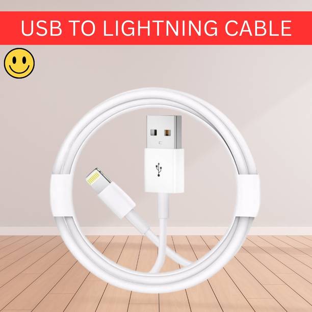 SACRO Lightning Cable 1 m USB A to Lightning Cable Fast Charger Compatible for iphone 11/12/13/14 proQ274