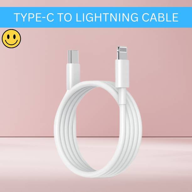 SACRO Lightning Cable 1 m USB C to Lightning Cable Mobile Charger Cable for iPhone 14/13/12/Xr/SeriesN366