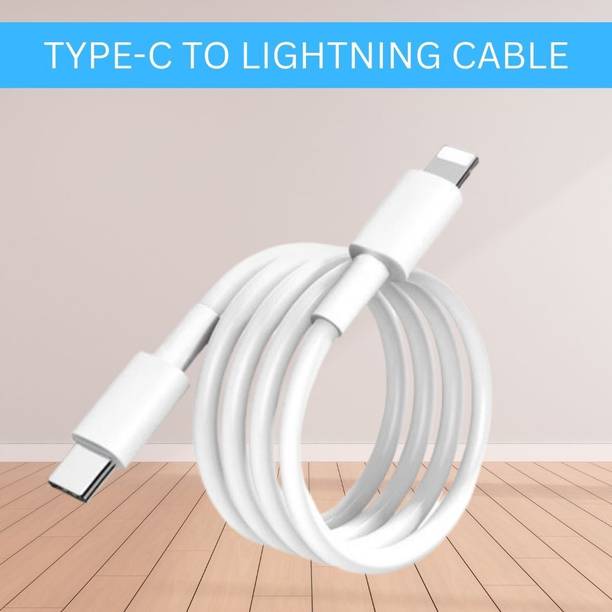 SACRO Lightning Cable 1 m USB C to (Lightning Cable) Mobile Charger Cable for iPhone14/13/12/11 SeriesD362