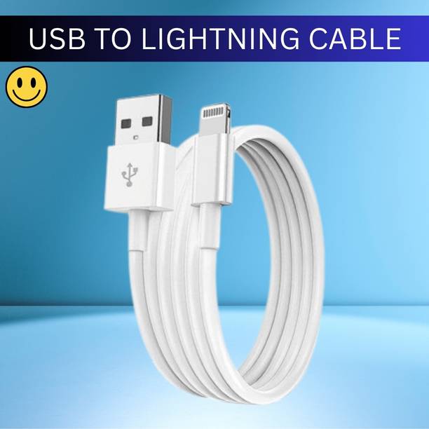 SACRO Lightning Cable 1 m USB A to Lightning Cable Fast Charger Compatible for iphone 11/12/13/14 proQ295