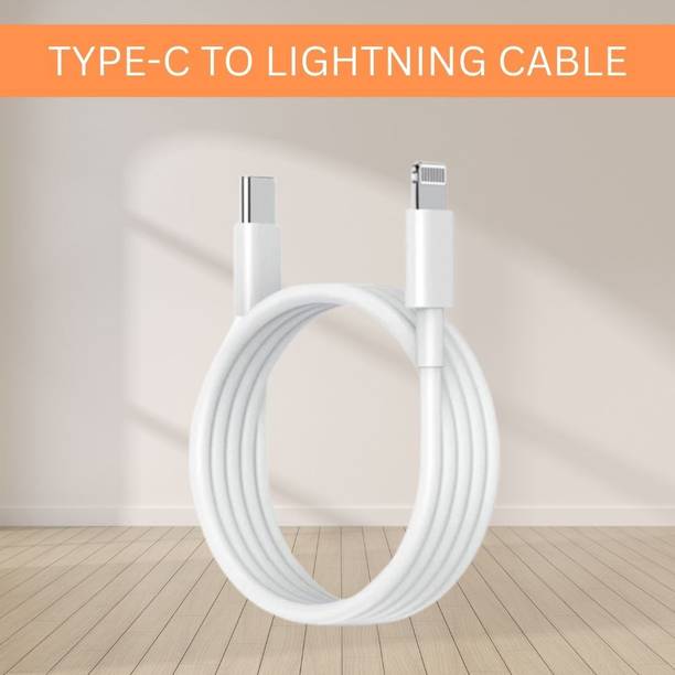 SACRO Lightning Cable 1 m USB C to (Lightning Cable) Mobile Charger Cable for iPhone14/13/12/11 SeriesD261