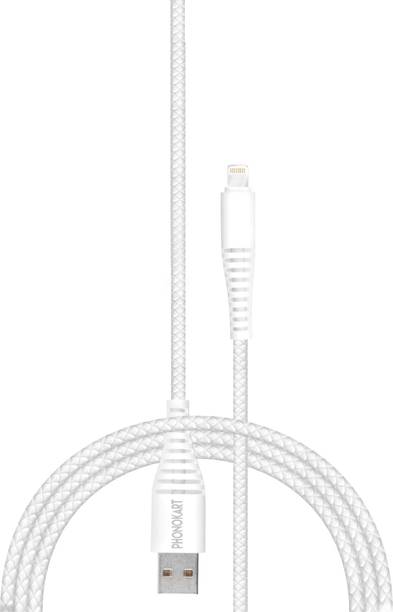 PHONOKART Lightning Cable 1 m TPE Braided PKRPDAC-WHT