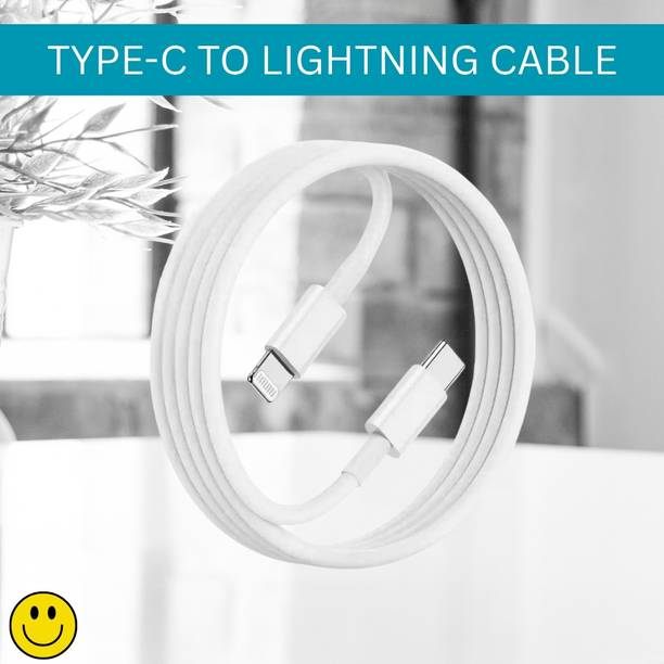 SACRO Lightning Cable 1 m USB C to Lightning Cable Mobile Charger Cable for iPhone Series 14/13/12/11C48