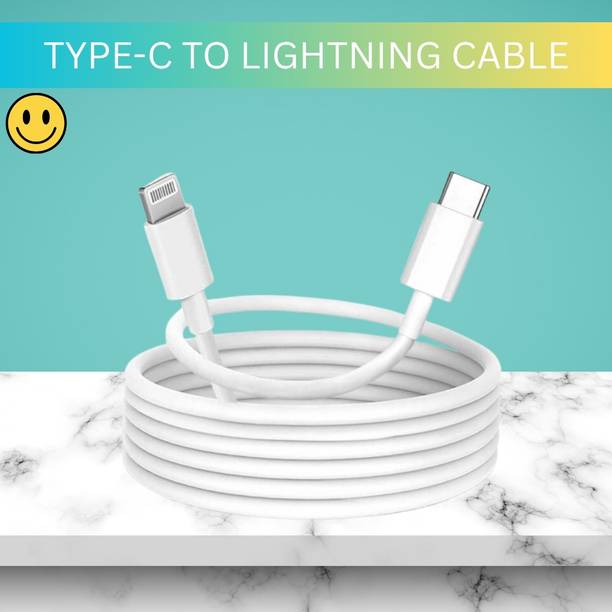 SACRO Lightning Cable 1 m USB C to Lightning Cable Mobile Charger Cable for iPhone 14/13/12/Xr/SeriesB293