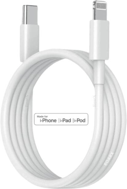 RoarX Lightning Cable 6 A 1 m USB Type-C to Lightning Cable MFI Certified , Fast Charging Cable