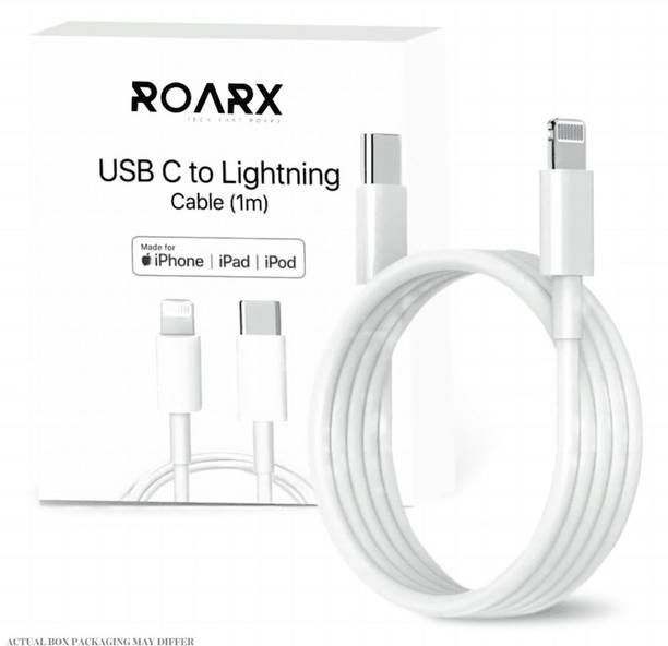 RoarX Lightning Cable 6 A 1 m 20 W PD Fast Charging USB C to Lightning