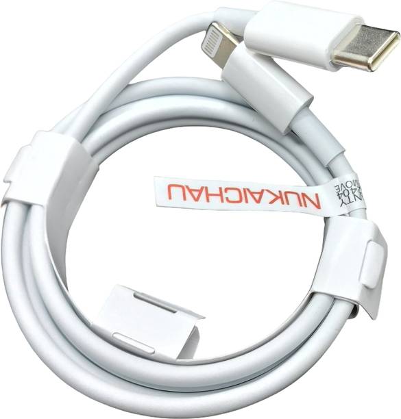NUKAICHAU Lightning Cable 6 A 1.07 m Copper Braiding USB Type-C to Lightning Data Cable